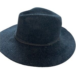 Black Corduroy Hat